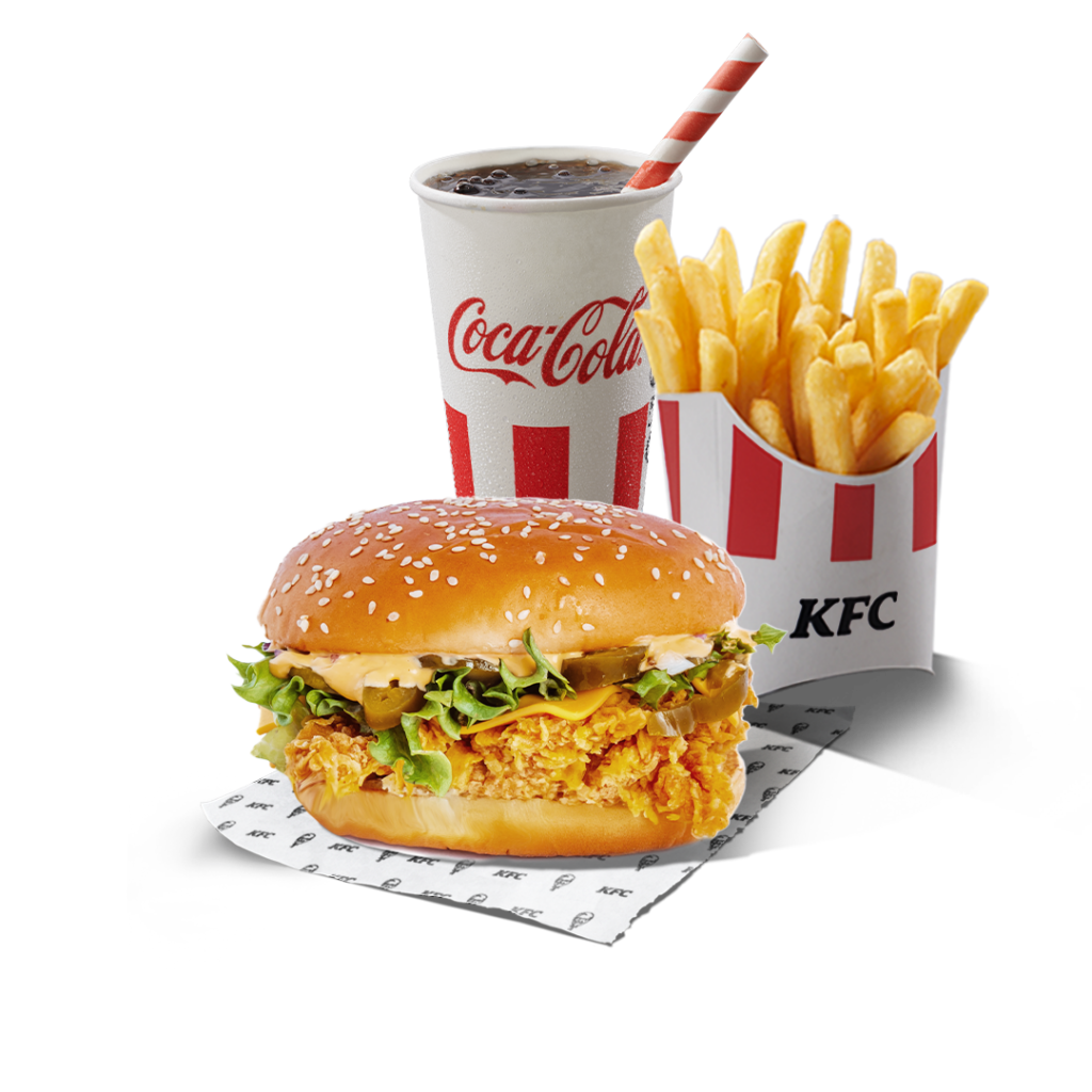 Jalapeno Fillet or Zinger meal